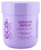Mascarilla reparadora y restauradora con queratina Ecoforia, 200 ml
