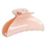 Bachca Opaline Pink – Krokodil-Haarspange mit Zuckerguss-Finish, groß
