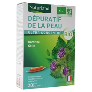Naturland Bio-Hautreiniger, 20 Trinkampullen à 10 ml