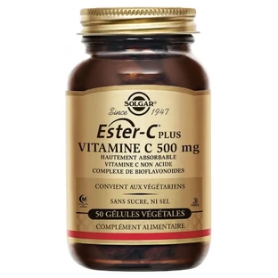 Solgar Ester-C Plus Vitamin C 500 mg, 50 vegetarische Kapseln