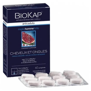 Biokap Anti-Hair Loss for Men's Hair and Nails, 60 Tablets