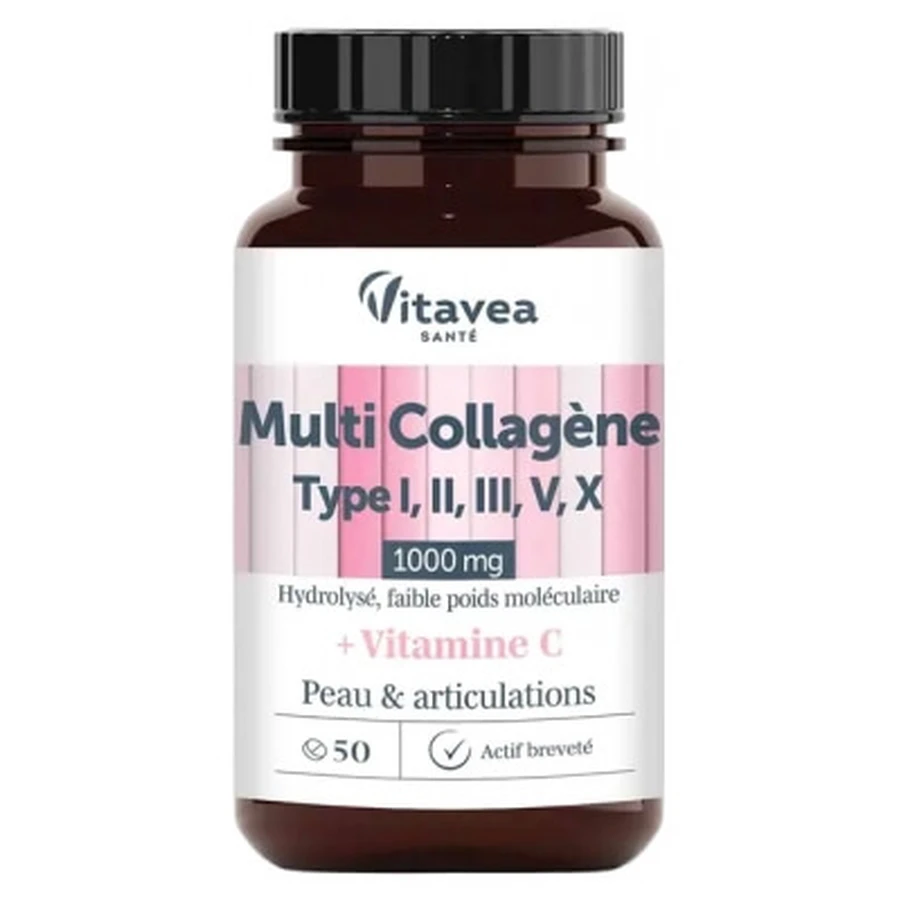 Vitavea Multi Collagen 1000 mg, 50 tabletten