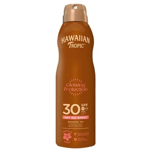 Hawaiian Tropic Glowing Protection, aceite en bruma SPF 30, 180 ml