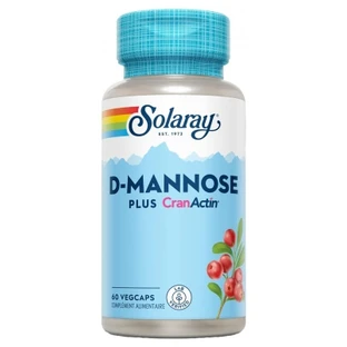 Solaray D-Mannose Plus CranActin 60 vegetarische Kapseln