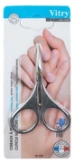 Vitry Skin Shears with Curved Stainless Steel Blades, "Furtif"