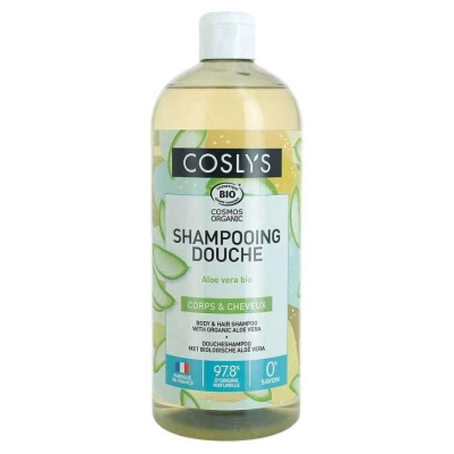 Coslys Bio-Aloe-Vera-Shampoo und Duschgel, 1 l