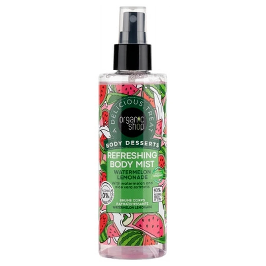 Organic Shop Body Desserts Erfrischendes Körper-Spray – Wassermelone 200 ml