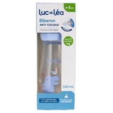 Luc and Léa Ergosense Anti-Colic Bottle, 330 ml, Variable Flow, 4 Months and Up