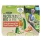 Blédina Les Récoltes Bio Zucchini Puree with Free-Range Chicken and Thyme, for Babies 6 Months and Up, Organic, 2 Jars