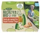 Blédina Les Récoltes Bio Courgettepuree met scharrelkip en tijm, voor baby’s vanaf 6 maanden, biologisch, 2 potjes