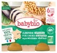 Babybio Aubergine en kikkererwten, groentegerecht in moussaka-stijl, vanaf 6 maanden, biologisch, 2 potjes van elk 200 g