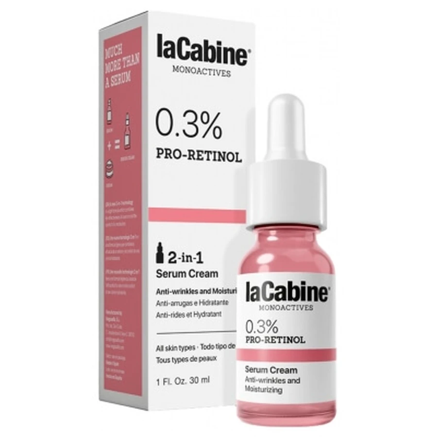 laCabine Monoactives 0,3 % Pro-Retinol-Creme-Serum 30 ml