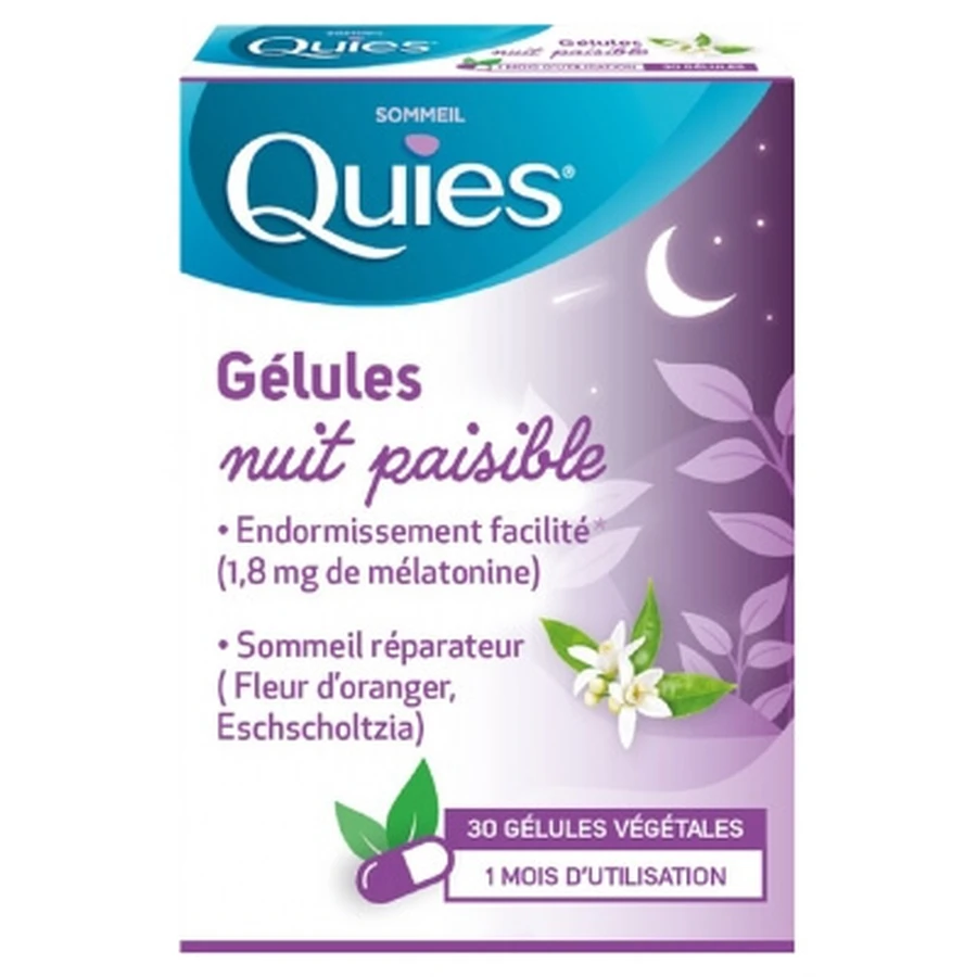 Quies Peaceful Night-capsules, 30 capsules