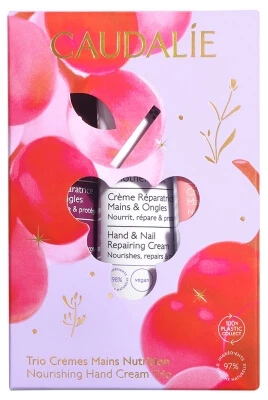 Caudalie Nutrition Hand Cream Trio Gift Set
