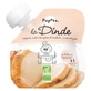 Popote Gourde: puré de pavo ecológico para bebés, a partir de los 4-6 meses, 60 g
