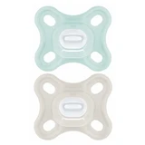 MAM Comfort 2 Silicone Pacifiers, 0–2 Months