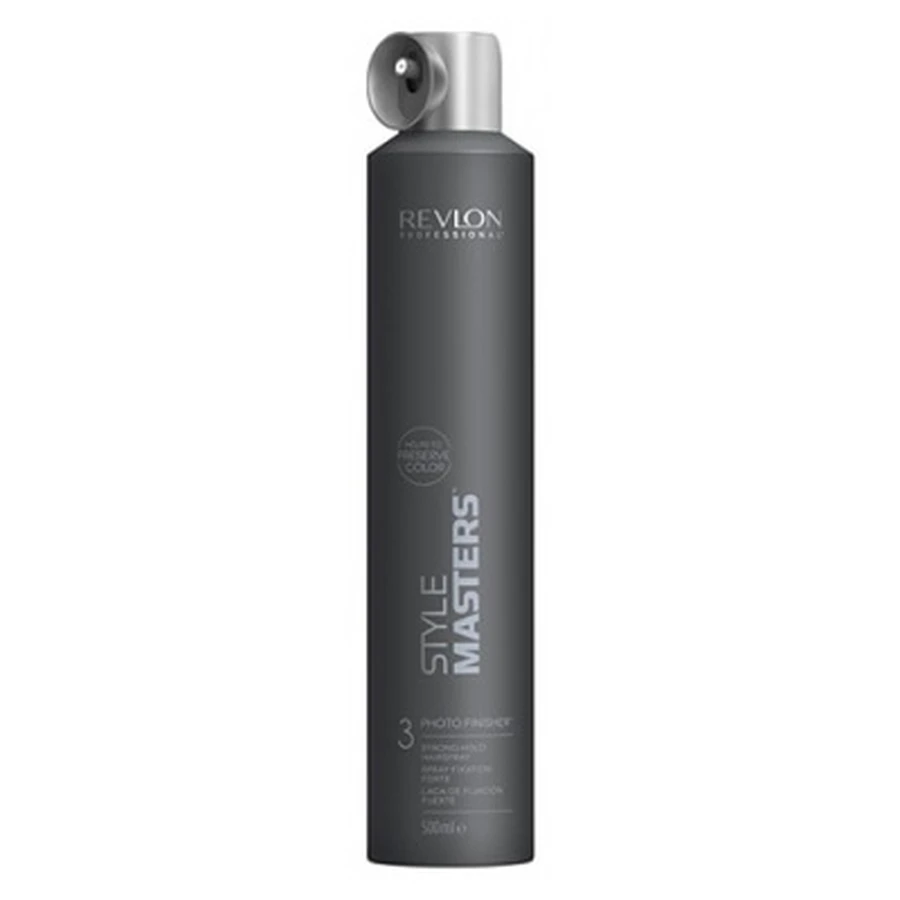 Revlon Professional Style Masters Photo Finisher: spray fijador de fijación fuerte, 500 ml