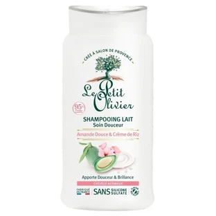 Le Petit Olivier Shampoo with Sweet Almond Milk and Rice Cream, 250 ml