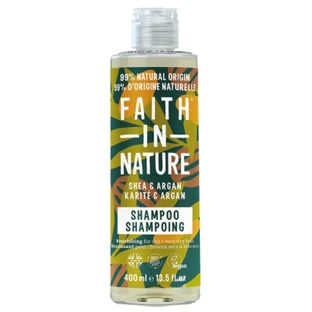 Champú de karité y argán de Faith In Nature para cabello seco a muy seco, 400 ml