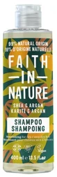 Faith In Nature Shea and Argan Shampoo for Dry to Very Dry Hair, 400 ml