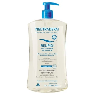 Neutraderm Relipid+ Aceite limpiador reponedor de lípidos, 1 L
