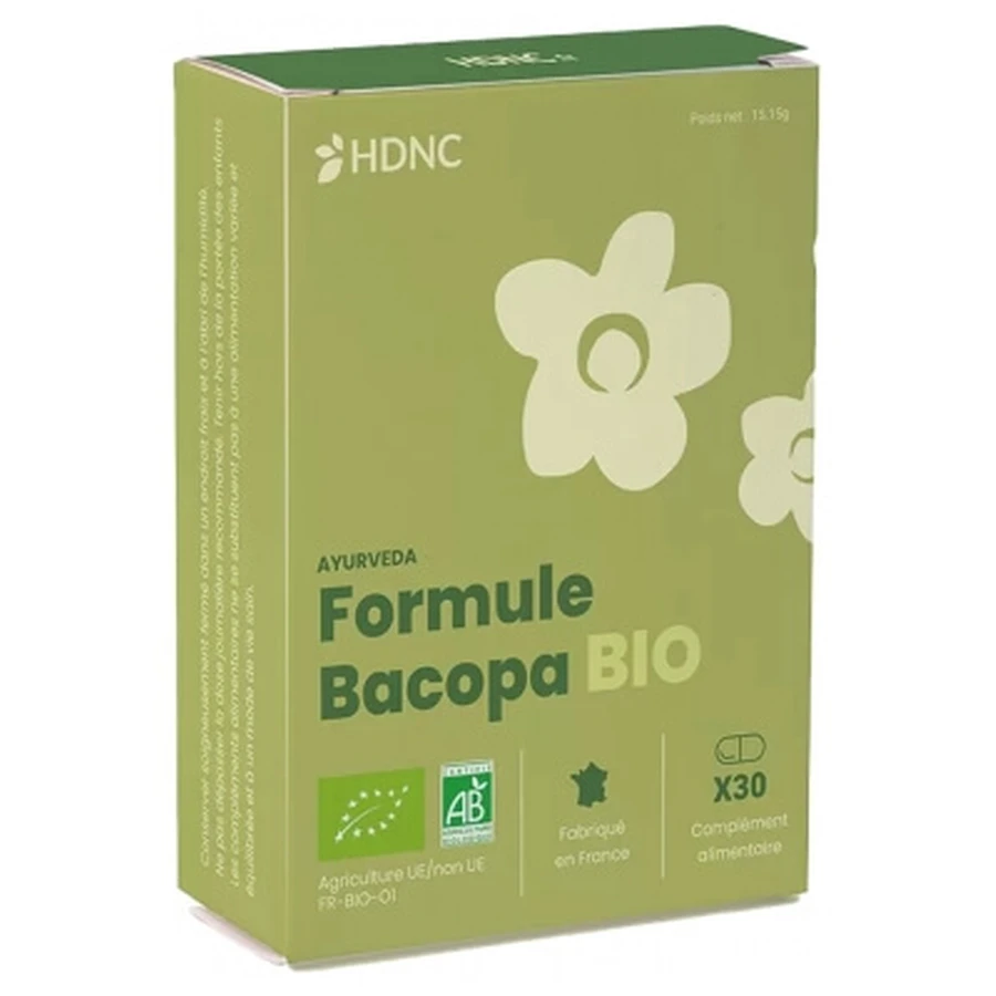 H.D.N.C Formule Bacopa Bio 30 Gélules