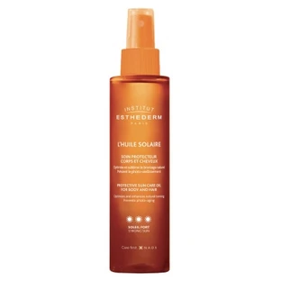 Institut Esthederm Zonnebeschermingsolie voor lichaam en haar, sterke bescherming tegen de zon, 150 ml