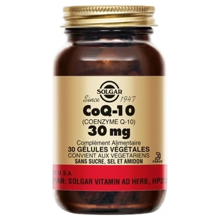 Solgar CoQ-10 30 mg, 30 cápsulas vegetarianas