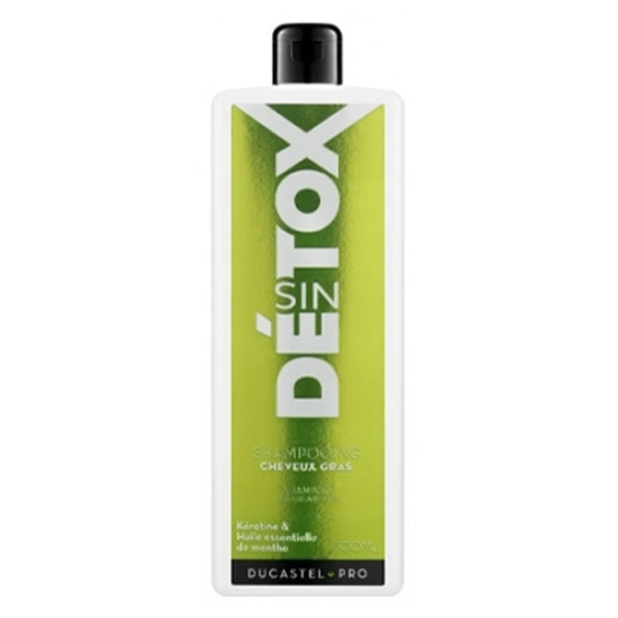 Champú Ducastel Pro Detox para cabello graso, 500 ml