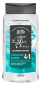 Gel de ducha revitalizante 4 en 1 de Le Petit Olivier, frescura marina, 250 ml
