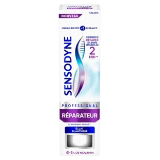 Sensodyne Professional Repairing Toothpaste for Bright, White Teeth, 75 ml