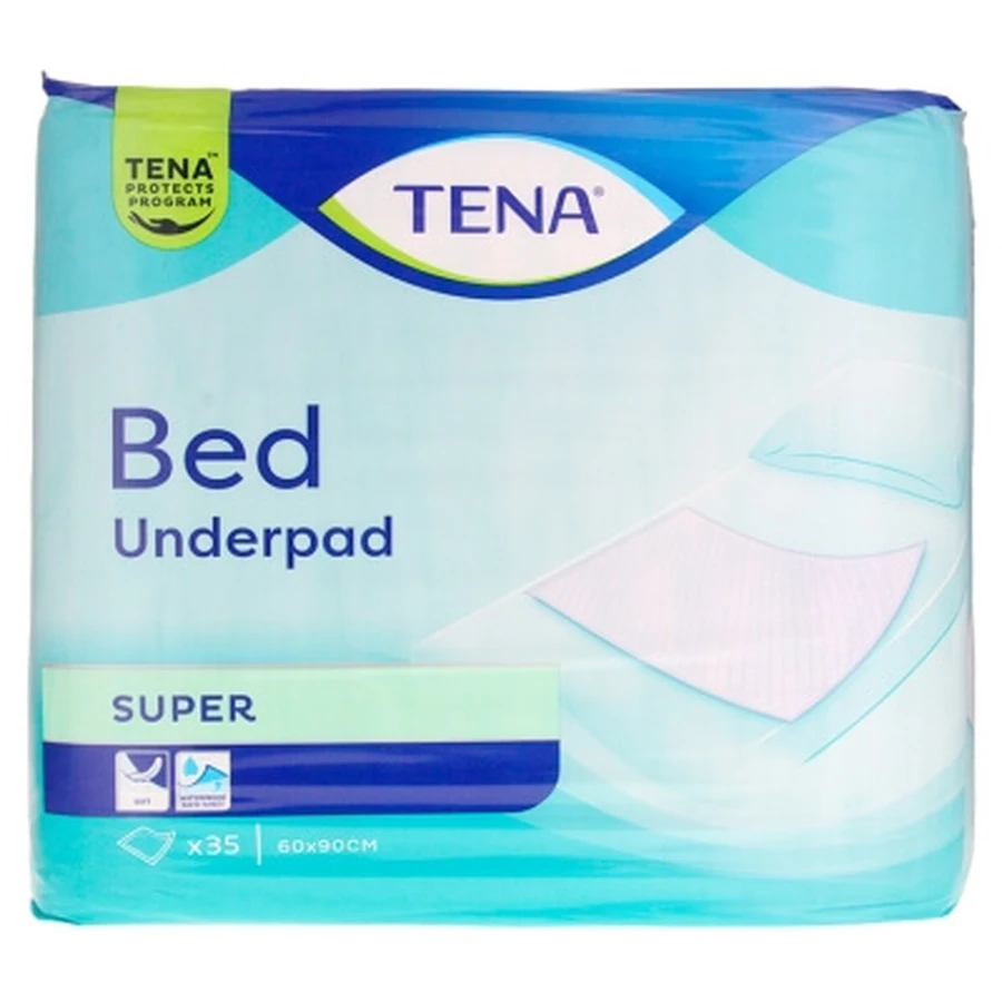Tena Bed Unterlage Super 35 – Bettschutz-Unterlagen