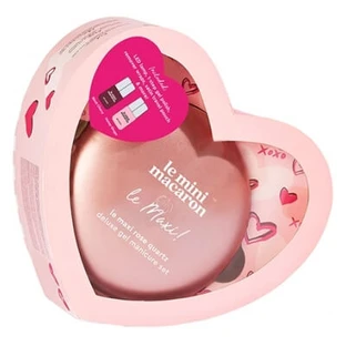 De Mini Macaron-set met semi-permanente nagellak: Le Maxi Rose Quartz