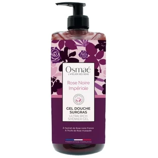 Gel de ducha hidratante Osmaé Imperial Black Rose, 1 L