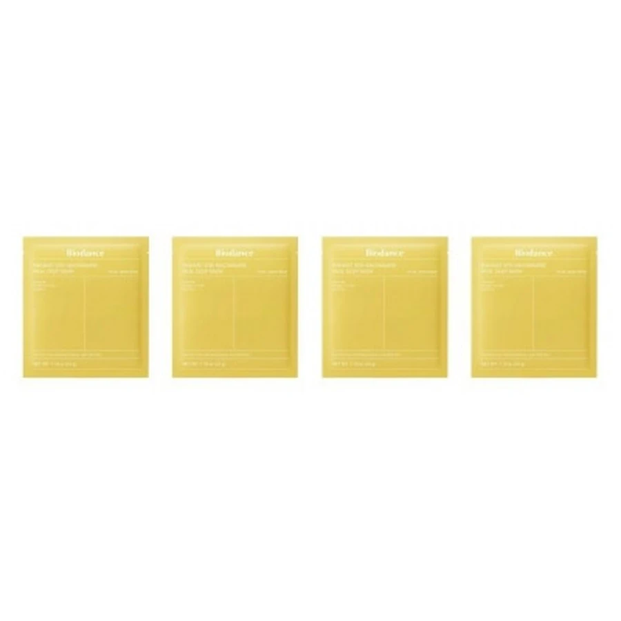 Biodance Radiant Vita Niacinamide Real Deep Mask, Pack of 4 x 34 g