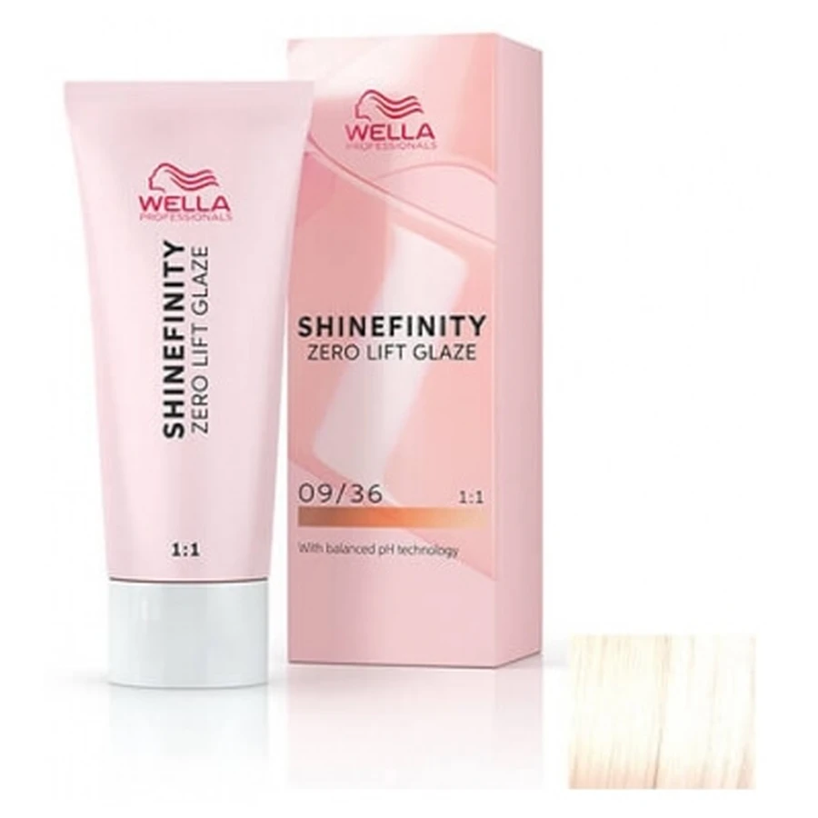Wella Semi-Permanent Hair Color 09/36 Vanilla Glaze Shinefinity