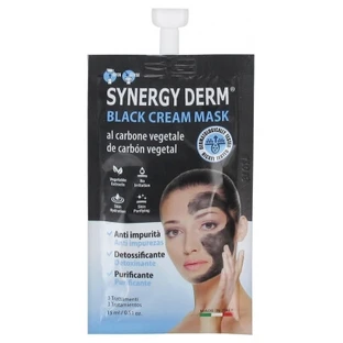 Incarose Synergy Derm Zwart Crèmemasker met plantaardige houtskool 15 ml