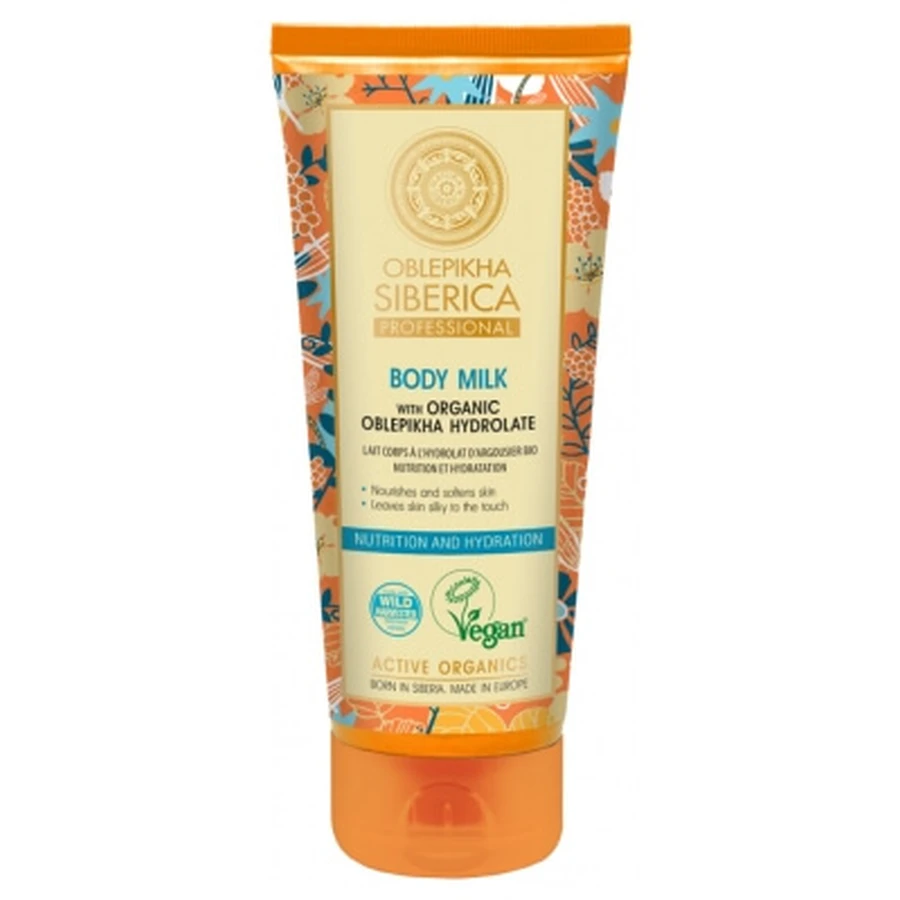 Natura Siberica Oblepikha Nutrition and Hydration Sea Buckthorn Body Lotion 200 ml