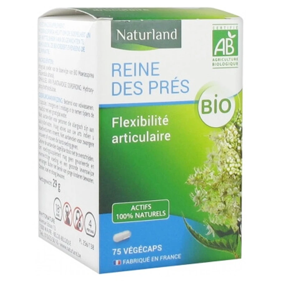 Naturland Organic Meadowsweet 75 Vegecaps