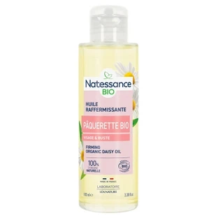 Aceite reafirmante Natessance con flores de margarita ecológicas, 100 ml
