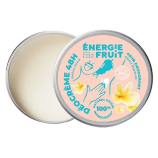 Energie Fruit 48-Hour Moisturizing Cream, Organic Monoï Scent, 45 g