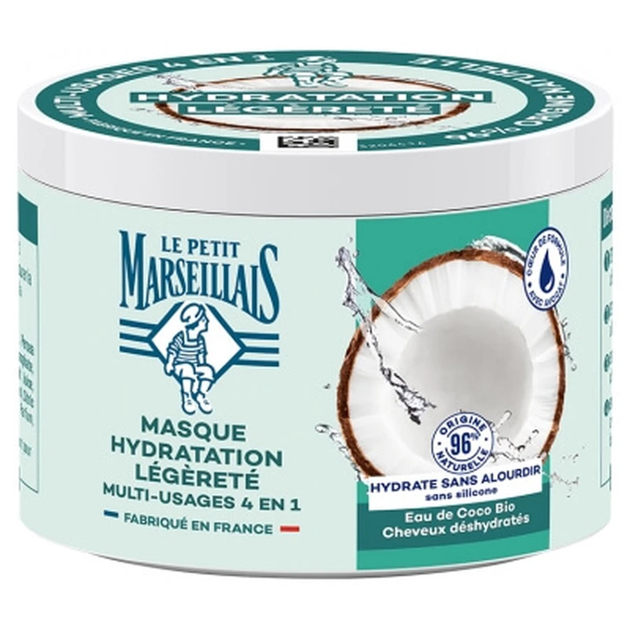 Le Petit Marseillais Masque 4en1 Hydratation Légèreté 370 ml