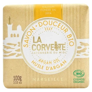 La Corvette Savon Douceur Bio Huile d'Argan 100 g