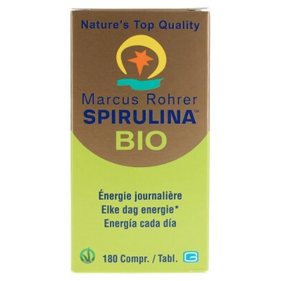 Marcus Rohrer – spirulina ekologiczna, 180 tabletek: ceny i cechy