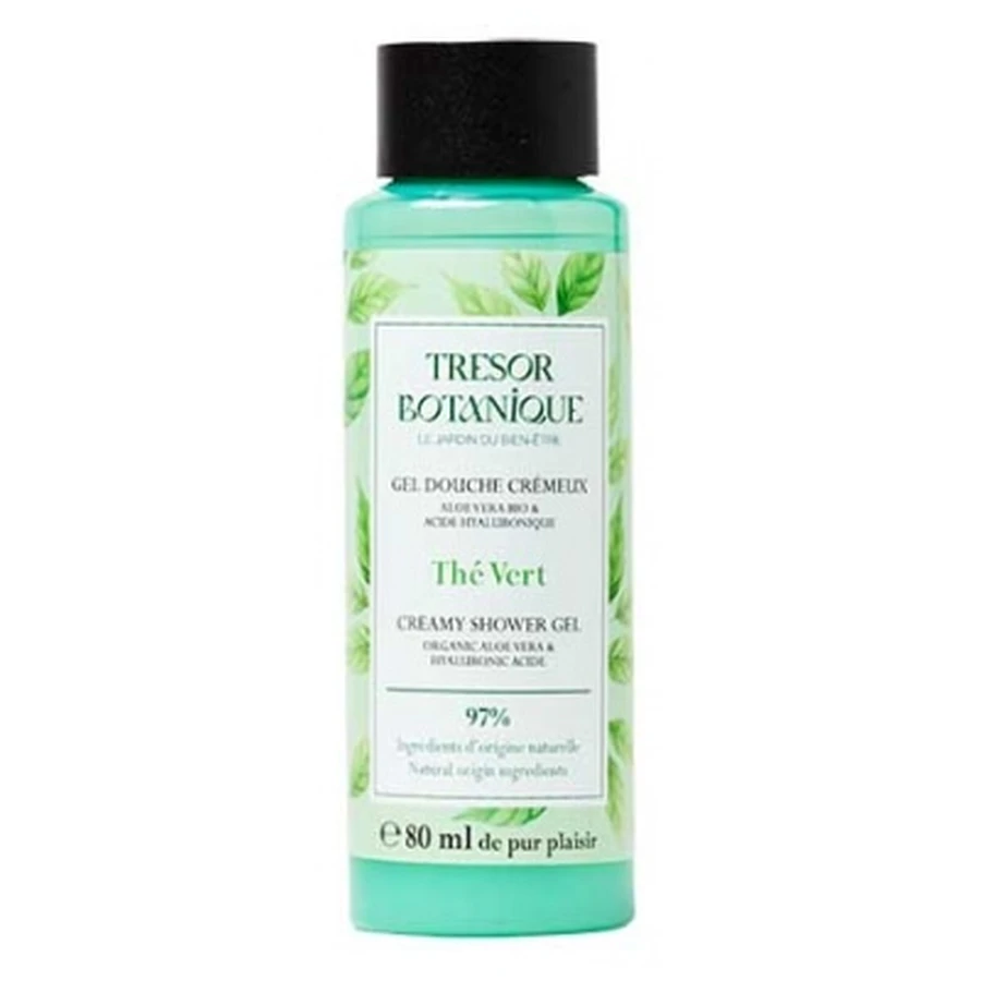 Trésor Botanique Cremiges Duschgel mit Grüntee 80 ml