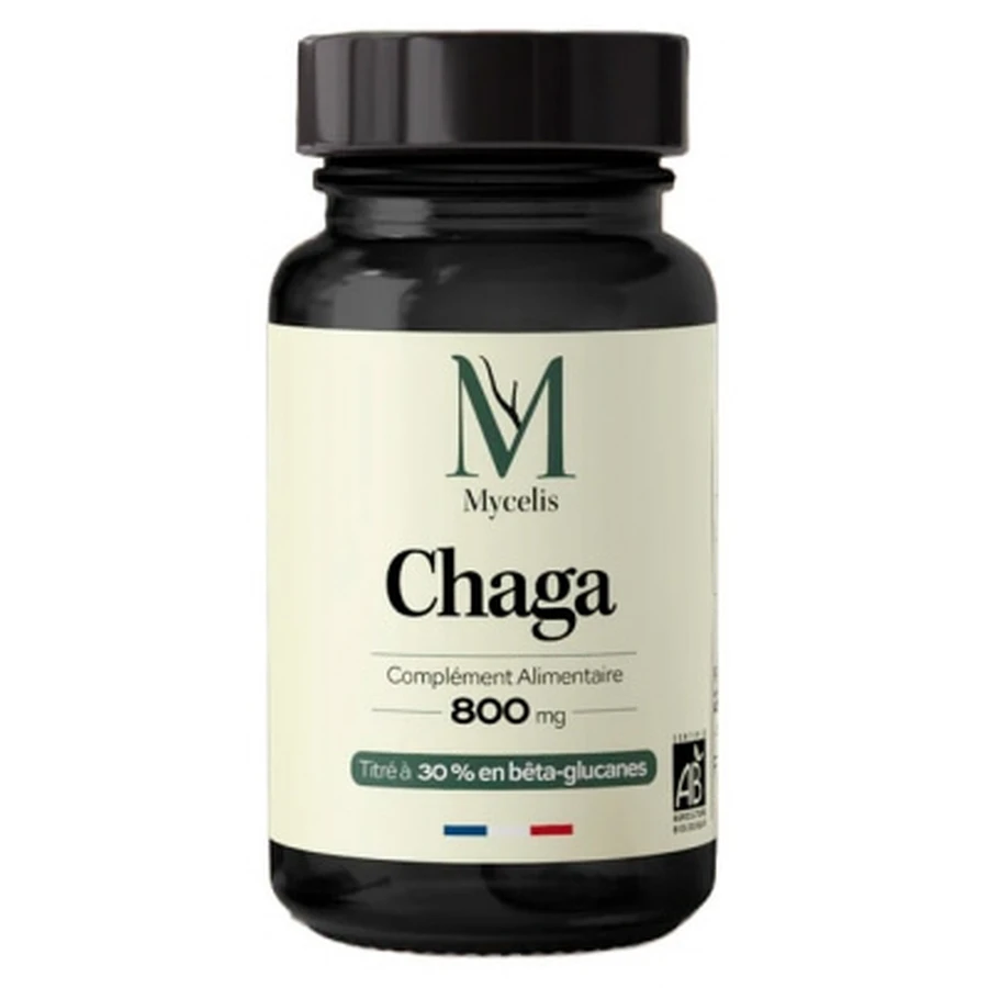 Phytalessence Chaga 800 mg Bio 60 Gélules