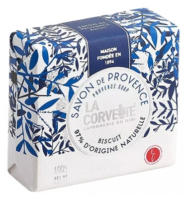 La Corvette Savon de Provence Biscuit Soap, 100 g
