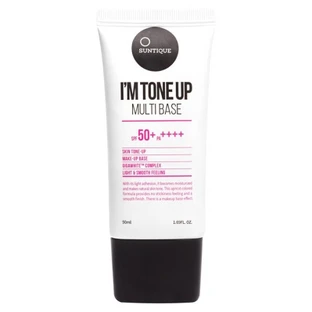 Suntique I'm Tone Up Multibase, prebase de maquillaje con SPF 50+, 50 ml