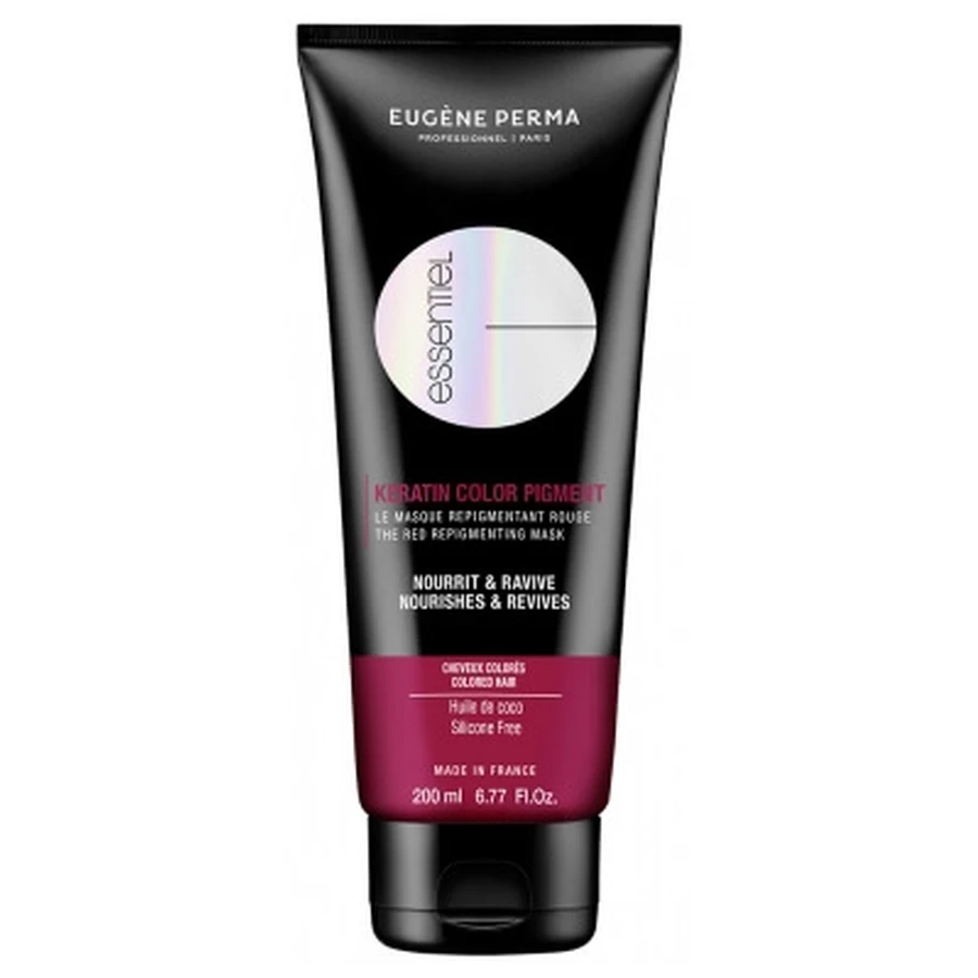 Eugène Perma Professional Eugène Perma Essentiel Keratin Color Pigment Repigmenting Mask, Red, 200 ml