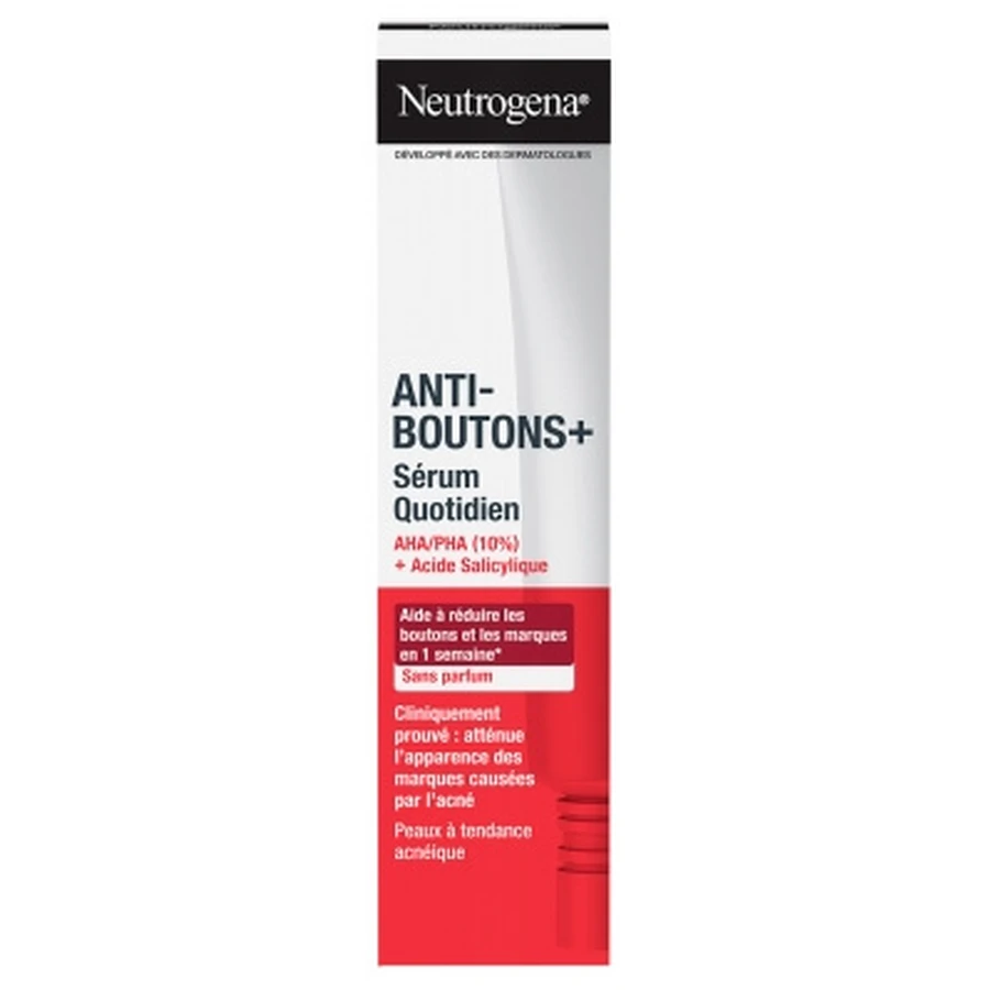 Neutrogena Anti-Boutons + Sérum Quotidien Sans Parfum 30 ml